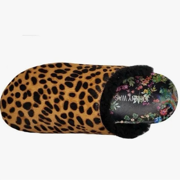 Johnny Was Leopard Print Mules - Picture 2 of 6